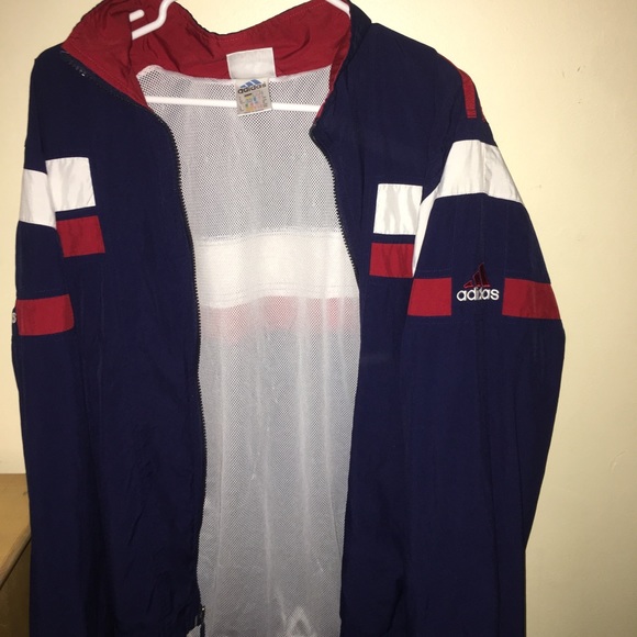 Adidas vintage wind breaker - Picture 3 of 4